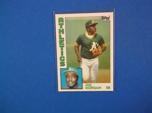 1984 Topps Traded Baseball # 82 T Joe Morgan NMT + # 8 - Imagen 1 de 2