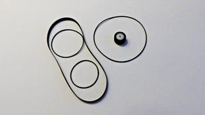 1 x Riemenset+Andruckrolle für Technics RS-M 04   Tapedeck - Bild 1 von 1