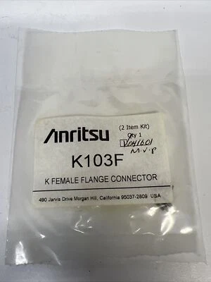 ANRITSU K103F K FEMALE FLANGE CONNECTOR NEW - Image 1 of 4