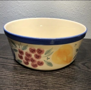 Dansk Dan75 Hand Painted 8” Round Baking Dish Made In Portugal • Rare • - Picture 1 of 12
