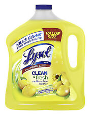 Lysol Clean Fresh Multi-Surface Cleaner, Lemon Sunflower, 90oz