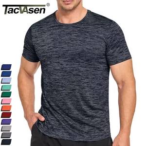 Para hombres Camisetas Manga Corta Gimnasio Entrenamiento Informal Camiseta Deportiva Rendimiento Equipo Prendas para el torso - Imagen 1 de 72
