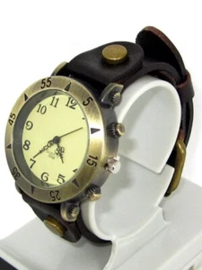 Korea Fashion Antique Leather Cord Unisex Quartz Watch 3068 - Picture 1 of 4
