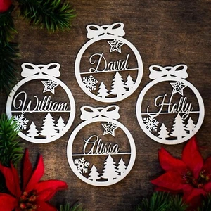 Personalized Christmas Ornament | Custom Name Ornament | Christmas Gift Ornament - Picture 1 of 6