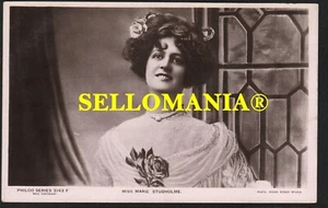 POSTAL MISS MARIE STUDHOLME AÑOS 1900 ACTRIZ Y CANTANTE INGLESA CC05783 REINO UNIDO - Imagen 1 de 1