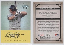 2007 TRISTAR Prospects Plus Yellow /25 Danny Payne #41 Auto