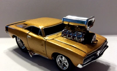  MUSCLE MACHINES 1969 DODGE CHARGER R/T  1/64 69 CHARGER    - Image 1 of 4