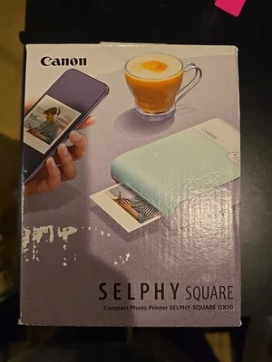 Canon SELPHY Square QX10 Wireless Compact Photo Printer - Green - Image 1 of 4