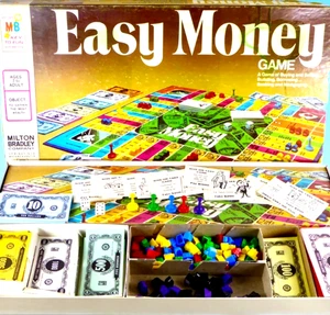 Easy Money Depression Era Board Game, 1974 Revised "Ten Times As Much Money!" - Picture 1 of 10