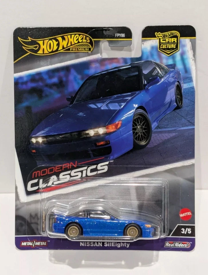 HOT WHEELS NISSAN SILEIGHTY MODERN CLASSICS CAR CULTURE PREMIUM 1/64 Diecast - Image 1 of 1