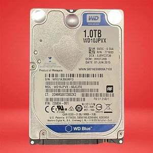 WD 1TB 2.5" SATA HDD WD10JPVX-60JC3T0 5400RPM HP 726834-001 Tested - Picture 1 of 3