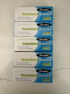 Swingline Staples Standard 1/4 inches Length 210/Strip 5000/Box 1 Box - (35108) - Picture 1 of 3