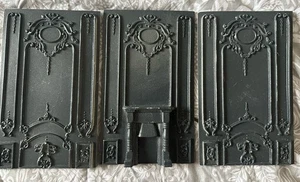 Doll House 3 Wall Panels Ornate Style 1:12 - Picture 1 of 3