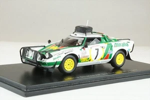Spark 1/43 Lancia Stratos HF #7 1977 WRC Safari Rally 3rd Munari - Picture 1 of 2