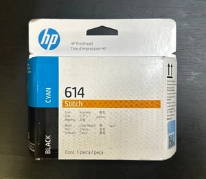 HP 614 Cyan Black for HP Stitch S300 Stitch S500 Printer 2LL62A Exp: 06/2026 New - Picture 1 of 4