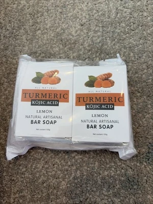 2-Pack Turmeric Glow Soap Bar - Lemon - Image 1 of 2