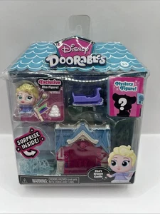 Disney Doorables Castillo Congelado Elsas Con Exclusiva Figura Elsa y Sorpresa NUEVO - Imagen 1 de 4