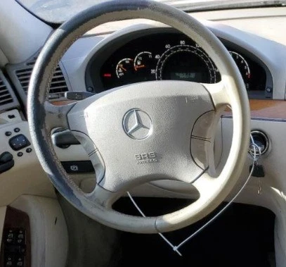 Airbag volante conductor Mercedes-Benz Clase S LH 2004-2006 OEM Foto 1 de 3