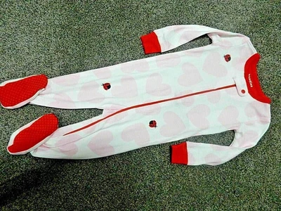 B6!¡GUAU! Pijama para dormir LADYBUG HEARTS The Children's Place 12-18M nuevo con etiquetas Foto 1 de 2