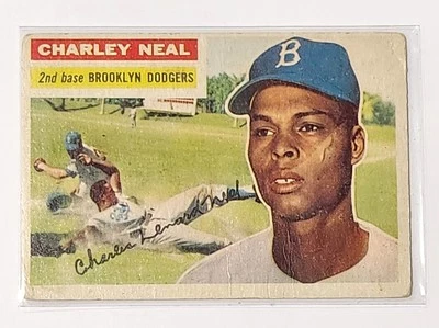 Vintage 1956 Topps - Charlie Neal #299 - Image 1 of 2
