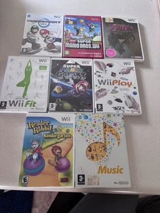 Nintendo Wii Games 8 pieces  EUROPE  - Picture 1 of 10