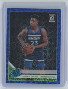 2019-20 Donruss Optic Blue Velocity Jarrett Culver Rookie . Minnesota