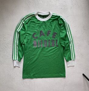Adidas Vintage 80s West Germany Football Jersey Size M Green