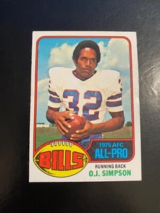 Topps Football 1976 #300 O.J. SIMPSON!! ¡¡COLORES LLAMATIVOS!! ¡ENVÍO DE $1!! - Imagen 1 de 2