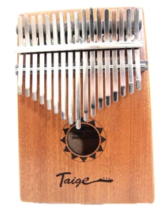 17 keys C tone Taige Solid Mahogany Kalimba MBIRA Thumb Piano TA-Sun - Picture 1 of 5