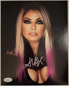 Alexa Bliss Autographed Signed 8x10 Photo Undertaker Tribute WWE JSA COA - Picture 1 of 1