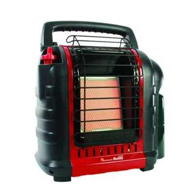 Calentador portátil Mr. Heater Buddy 9000 BTU/H 225 pies cuadrados propano radiante negro/rojo Foto 1 de 2