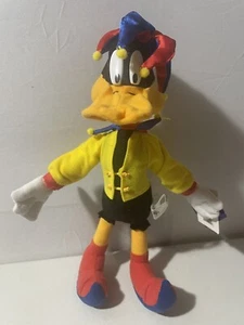 LOONEY TUNES Jester Daffy Duck 30cm plush soft toy BRAND NEW - Picture 1 of 2