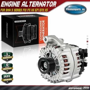 Alternator for BMW 5 Series F10 F11 X6 E71 E72 X5 E70 7 Series F01 F02 F03 F04 - Picture 1 of 11