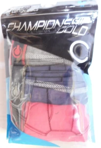 Championship Gold 3 Pack Boys Boxer briefs,Cotton Basics-M-6-8-Red,Blue & Grey - Picture 1 of 2