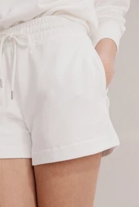 COUNTRY ROAD Heritage white cotton sweat shorts size L - Picture 1 of 13