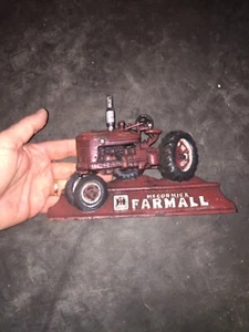 Farmall Door Stop McCormick Case International Tractor Combine Plow Metal Farm - Picture 1 of 12