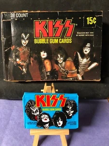 Vintage KISS trading cards wax pack - Sealed - Picture 1 of 4
