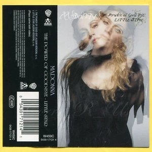 MADONNA~The Power of Good-Bye/LITTLE STAR~ Rare UK Cassette Single~GOODBYE~Dance - Picture 1 of 6