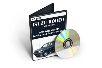 Service Repair Manual for Isuzu Rodeo (fits year: 1999, 2000, 2001, 2002) Foto 1 de 4