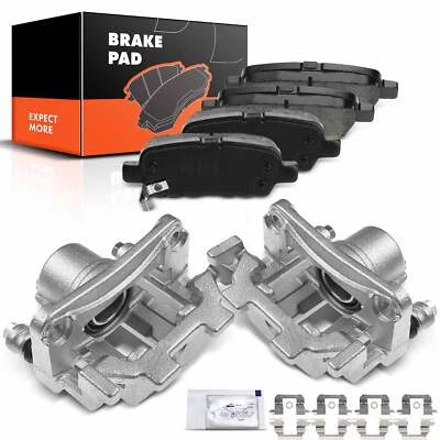 Rear Brake Caliper & Brake Pads for Infiniti EX35 FX35 EX37 FX37 QX50 QX70 08-17 - Image 1 of 4
