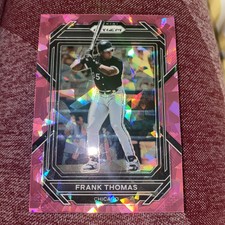 2023 Prizm Frank Thomas Pink Cracked Ice