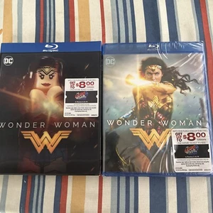 Wonder Woman (Blu-ray) RARE WALMART EXCLUSIVE LENTICULAR SLIPCOVER Brand New - Picture 1 of 5
