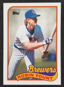 Robin Yount 1989 Topps Baseball Card #615 (NM) - Picture 1 of 2