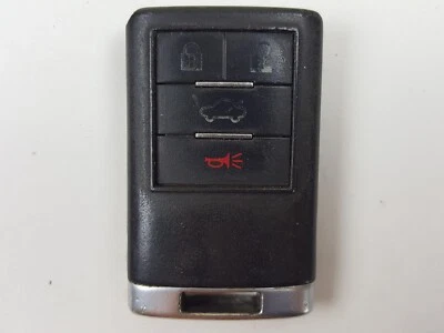 ORIGINAL CADILLAC DTS CTS 08-13 OEM REMOTE FOB KEY LESS ENTRY DRIVER-1 ALARM GM - Image 1 of 4