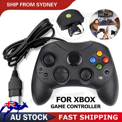 DualShock Gamepad Game Controller Joypad For Microsoft Original XBOX Black NEW - image 1 of 4