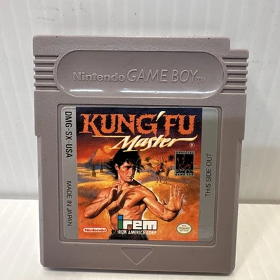 Gameboy - Kung Fu Master. Authentic. Game Only - no box. Good Condition. - Image 1 of 2