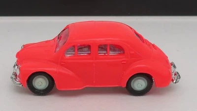 Old Made Francia 1958 Micro NOREV Ho 1/87 Renault 4CV Sport 1955/1960 Rosa #7 - Immagine 1 di 4