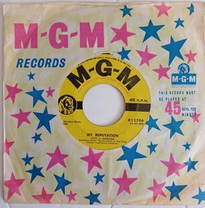 Jaye P. Morgan My Reputation / one kiss 7" SP Vinyl 45 MGM K12786 - Bild 1 von 4