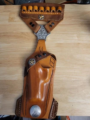 Кожаная кобура ручной работы для левой руки 45acp - Изображение 1 из 4