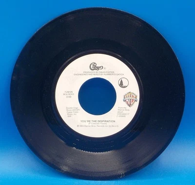 Chicago 45 You're The Inspiration / Once In A Lifetime VG++ E16 - Image 1 of 2